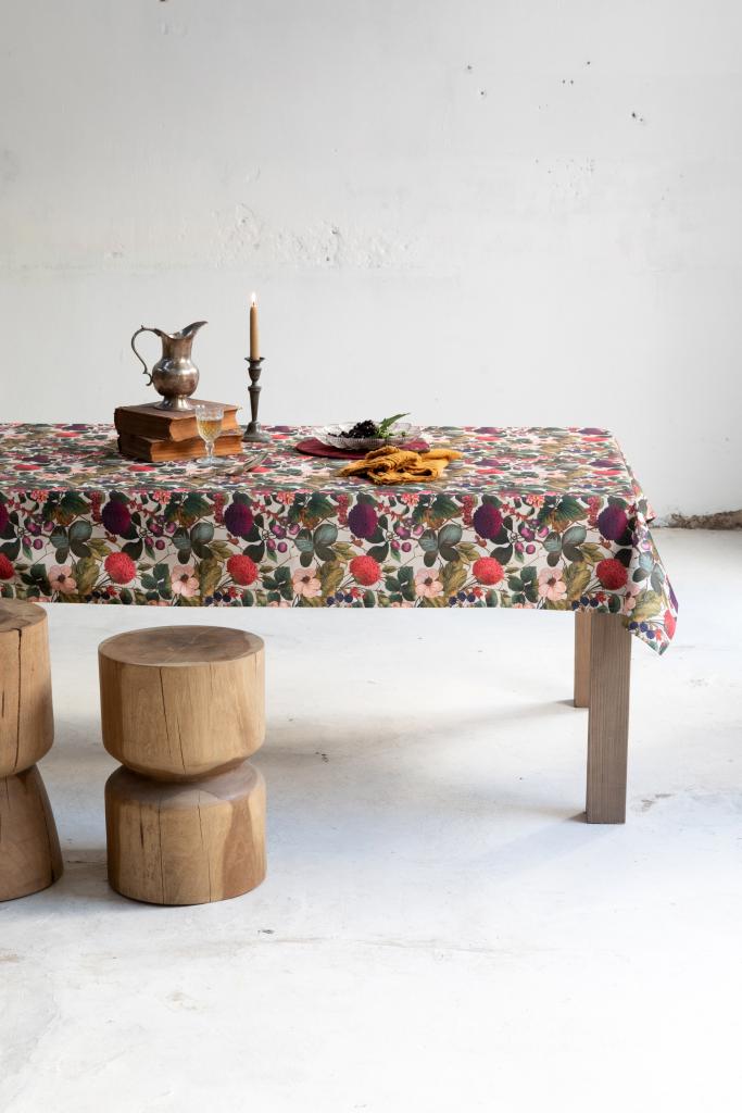 Mantel Antimanchas Berries Garden